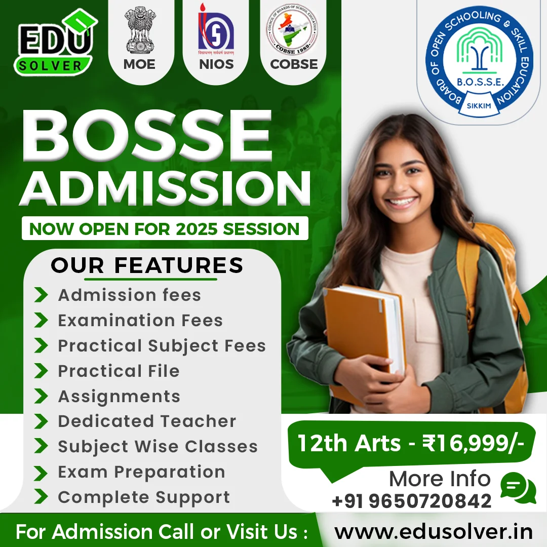 BOSSE Admission 12th ARTS