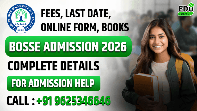 BOSSE Admission 2026