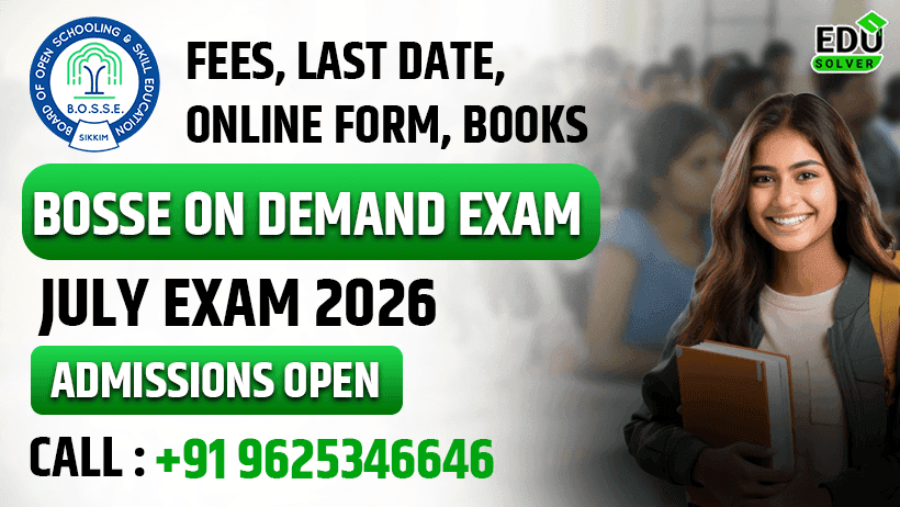 BOSSE On Demand Exam 2026
