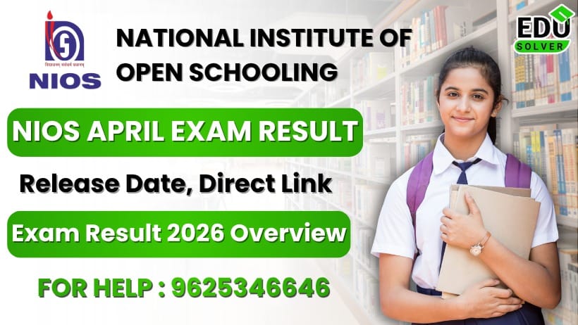 NIOS April Exam Result 2026